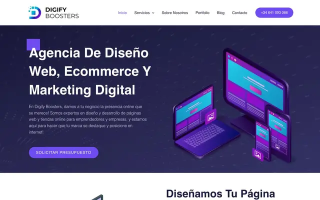Digify Boosters | Agencia de Diseño y Desarrollo de Páginas Web y Tiendas Online website