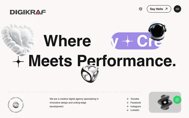 Digikraf website