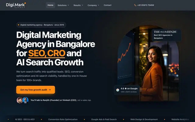 Digimark Agency website