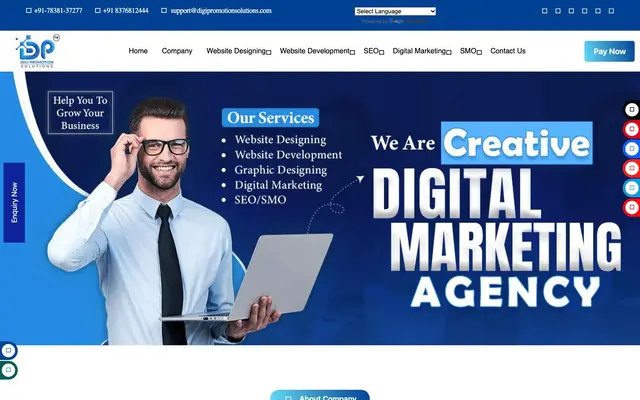 DiGi Promotion Solutions | SEO Services Company website