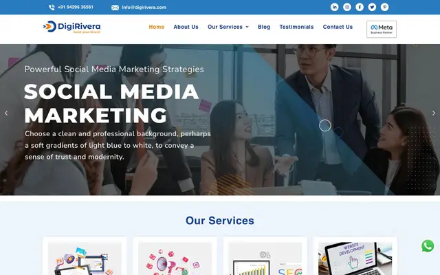DigiRivera Digital Marketing Agency website