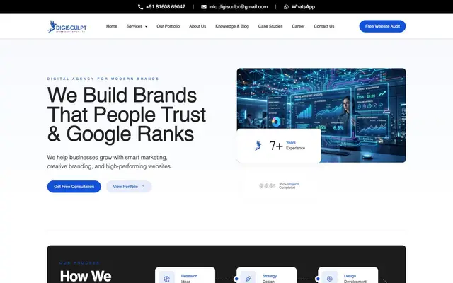 Digisculpt Technologies Pvt.Ltd website