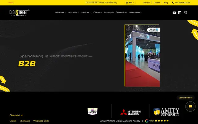 DigiStreet Media website