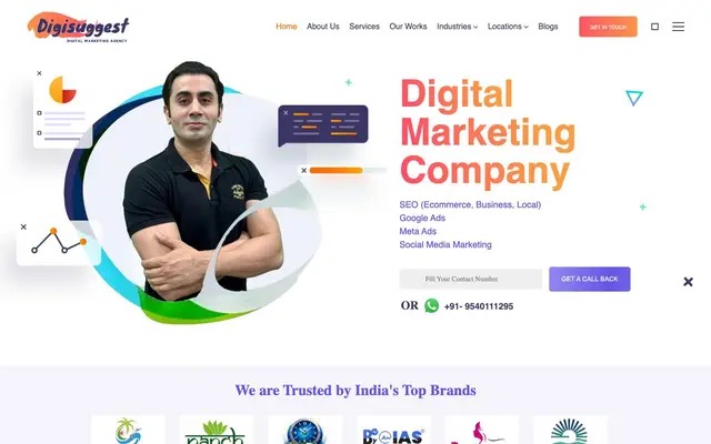 Digi Suggest website