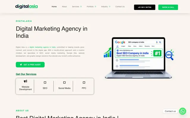 Digital Asia website