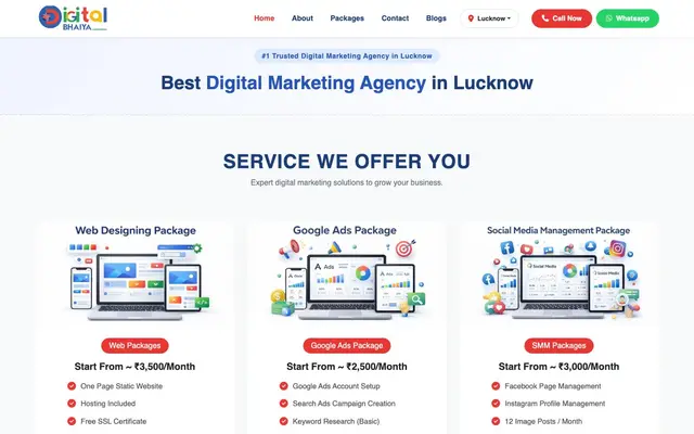 Digital Bhaiya website