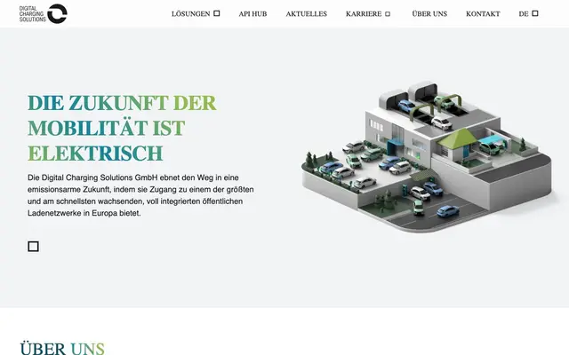 Digital Charging Solutions GmbH website