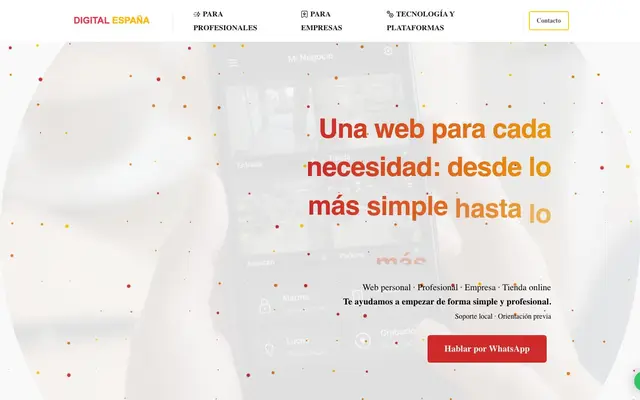 Digital España website