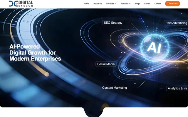 Digital Eyecon website