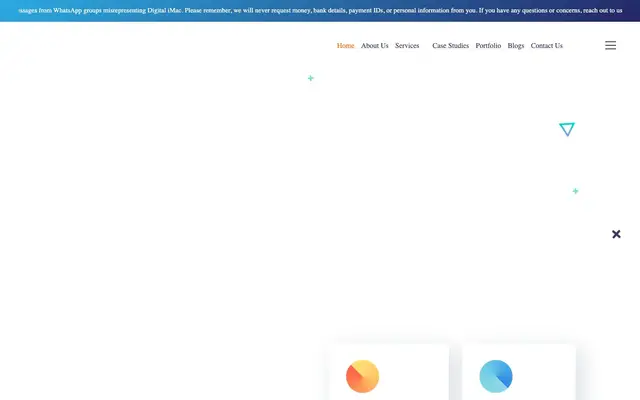 Digital iMac website