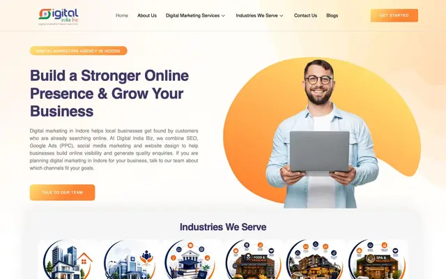 Digital India Biz website