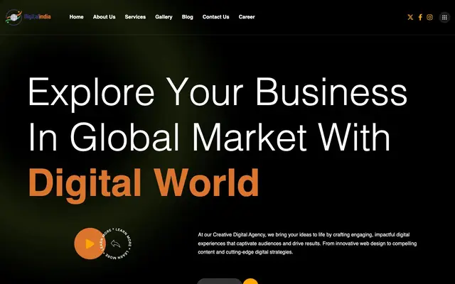 Digital India Online Solution Pvt. Ltd. website