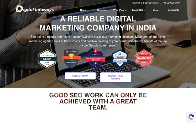 Digital Infoways website
