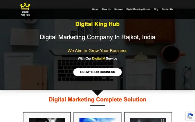 Digital King Hub website