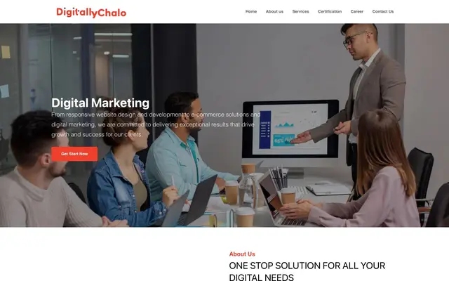 Digitallychalo website