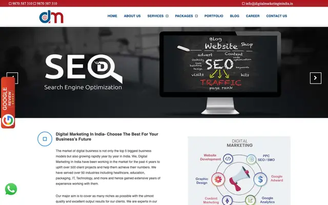 DIGITAL MARKETING IN INDIA website