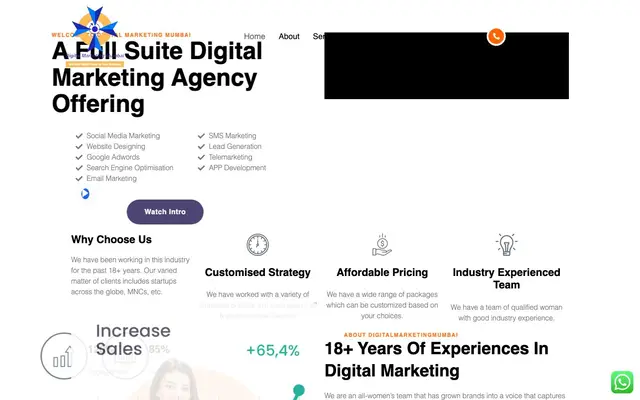 Digital Marketing Mumbai website