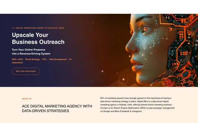 Digital Mitro website