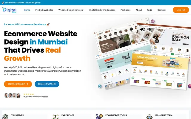 Digital Nerd - Website Development & Digital Marketing Agency in Mira Bhayendar Road website