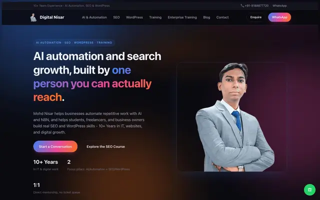 Digital Nisar website