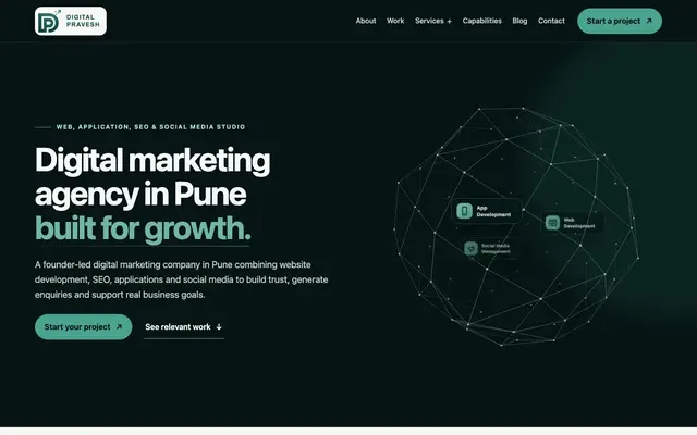 Digital Pravesh website