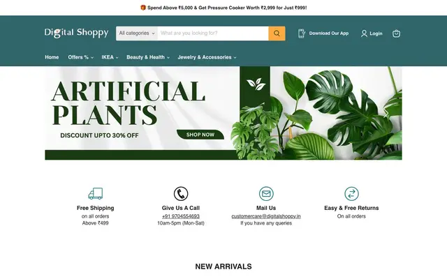 DIGITAL SHOPPY NEWCOM LIMITED website
