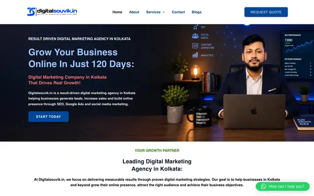 Digitalsouvik.in website