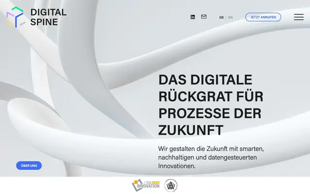 Digital Spine GmbH website