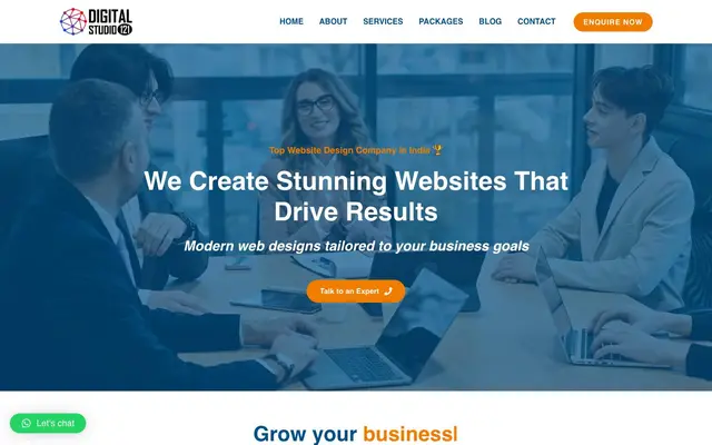 Digital Studio 121 - Website | E-commerce | Digital Marketing website