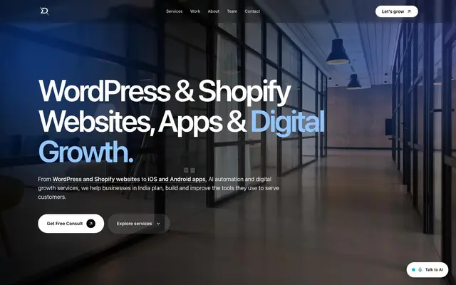 Digital Verse website