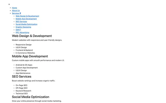 Digital view India website
