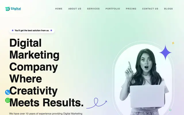 Digital Vyapaar website