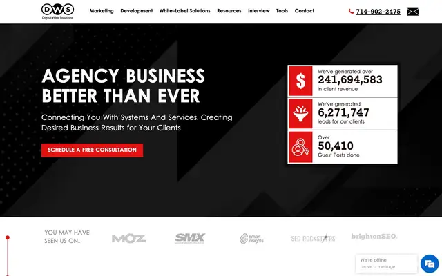 Digital Web Solutions Pvt.Ltd website
