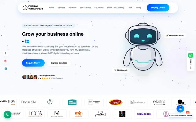 Digital Whopper website