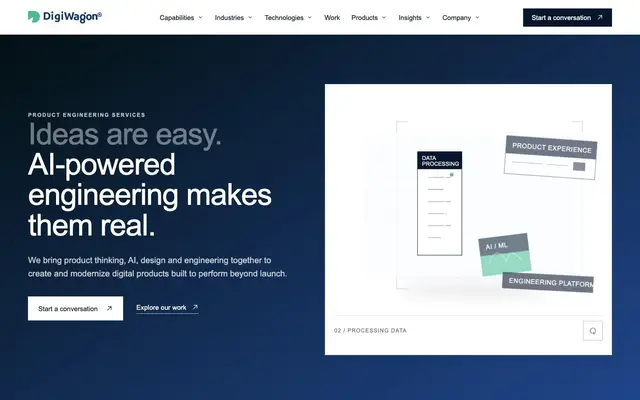 Digiwagon Technologies Private Limited website