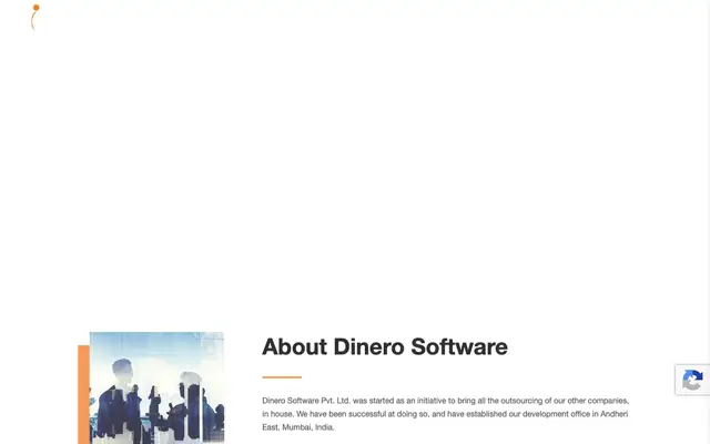Dinero Software Pvt.Ltd website
