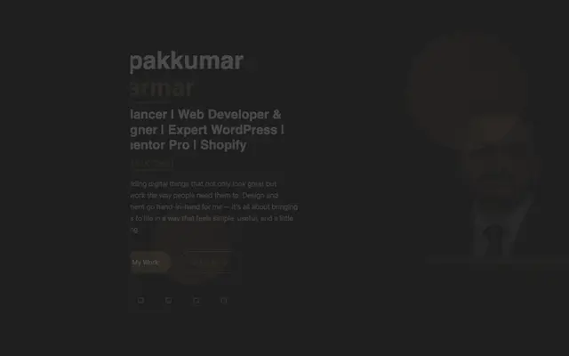 Dipakkumar Parmar (Software Developer) website
