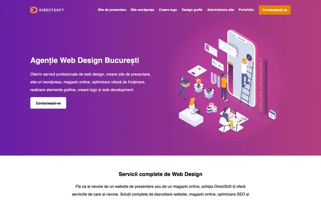 DirectSoft - Agentie Web Design Bucuresti website
