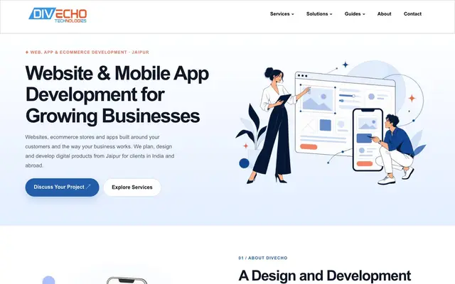 DivEcho Technologies website
