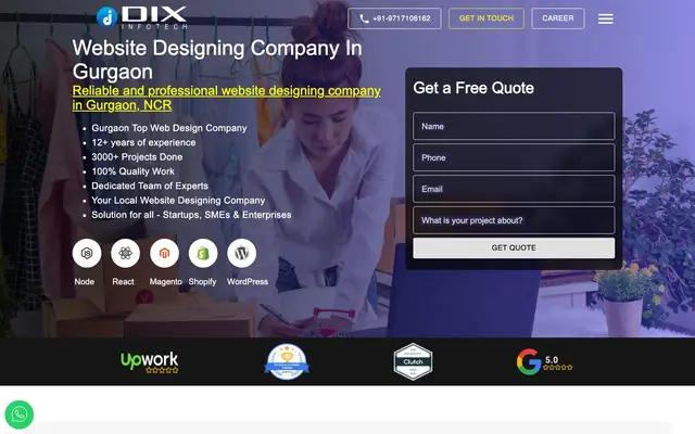 Dixinfotech website