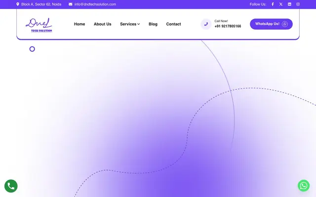 DND Tech Solution website