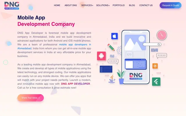 DNG APP DEVELOPER website