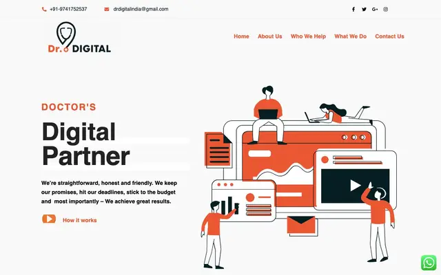 Doctor Digital website