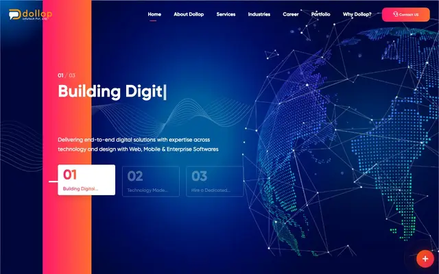 Dollop Infotech Pvt. Ltd website