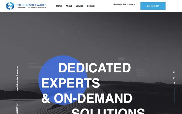 Dolphin Softwares website