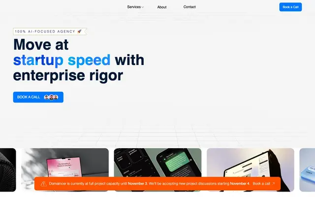 Domaincer website