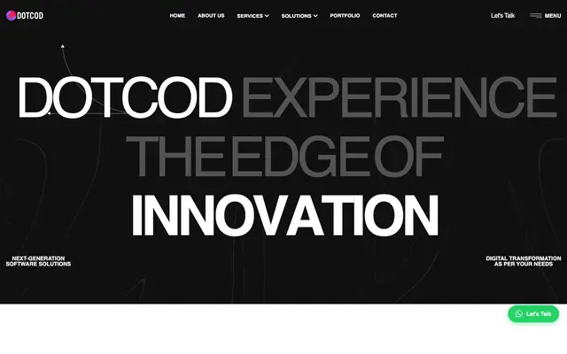 Dotcod innovation private limited website