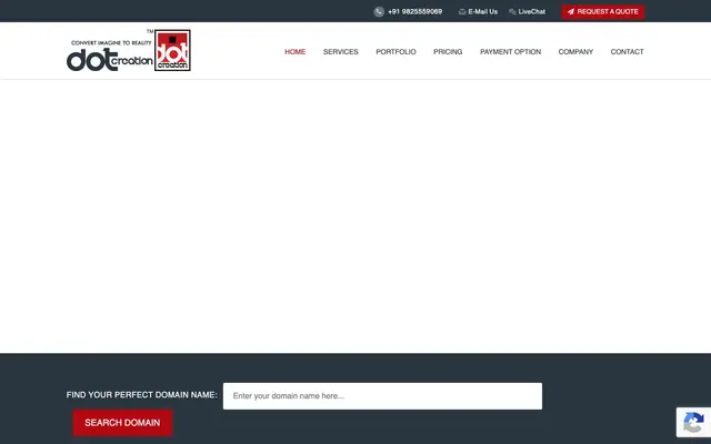 Dot Creation website