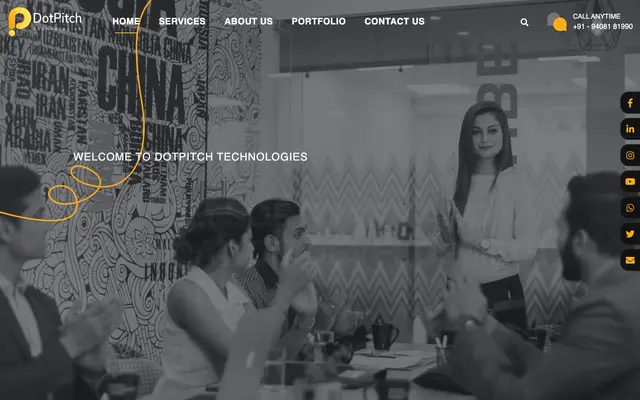 DotPitch Technologies website
