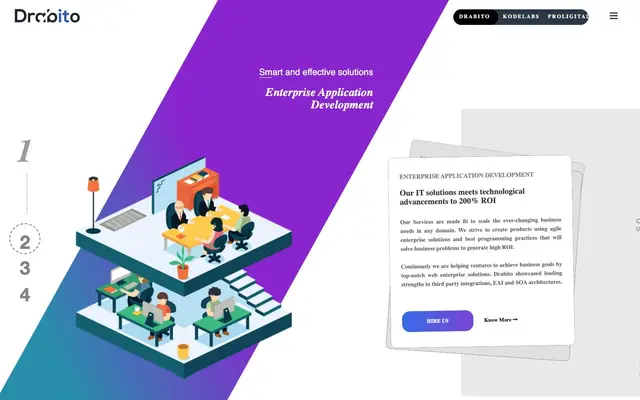 Drabito Technologies Private Limited website